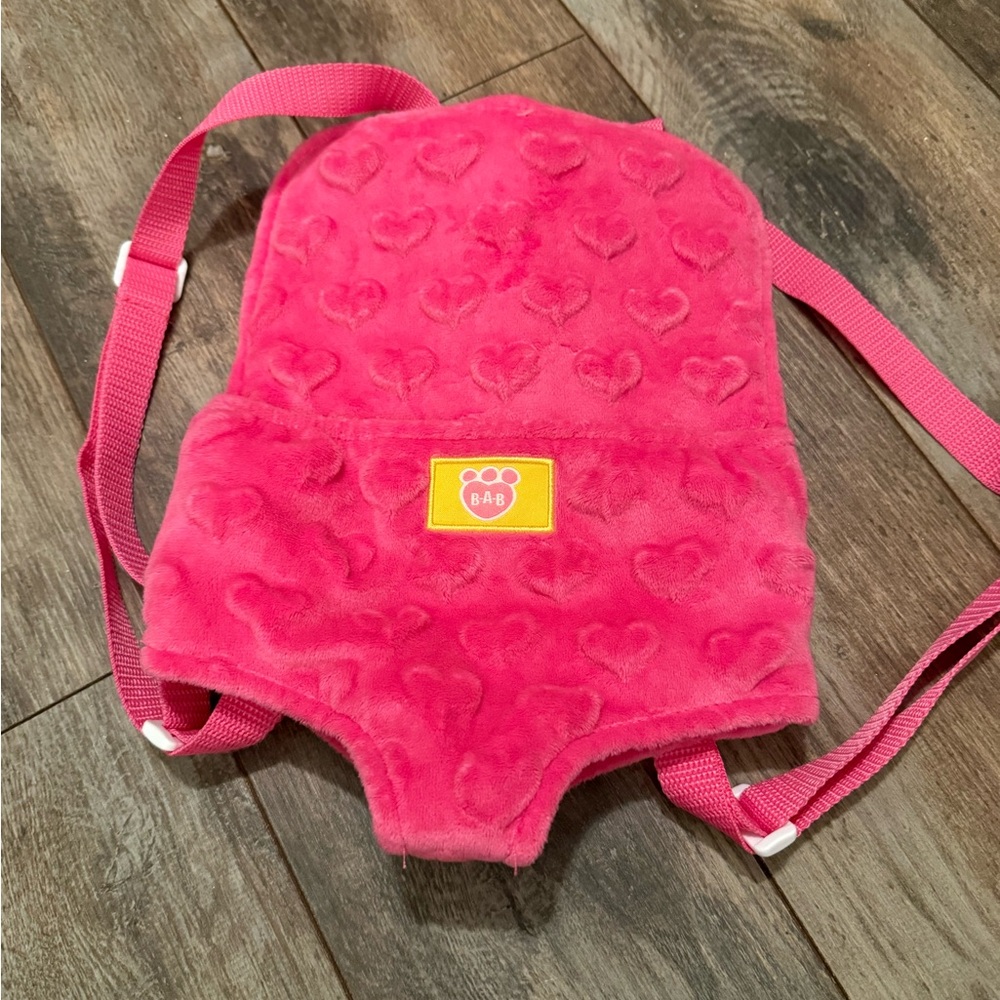 Build-A-Bear Pink Drawstring Bag - Picture 4 of 6